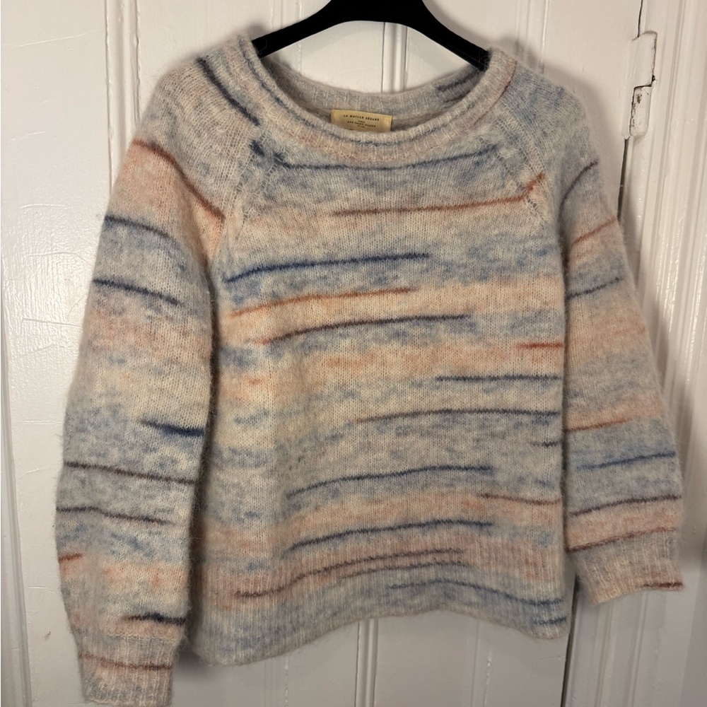 Sezane Zenia Jumper Multicolore - Size M (slightly shrunken/felted)